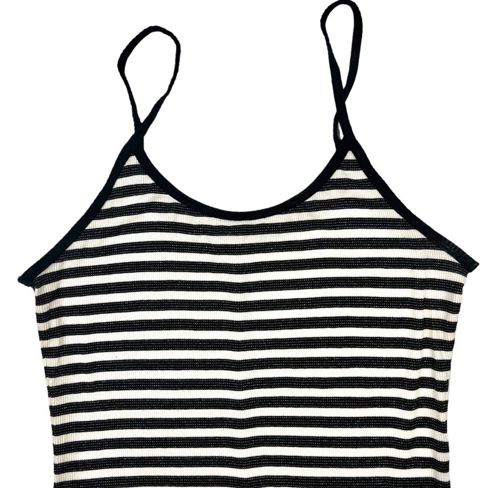 PAIGE metallic stripe bodysuit - Picture 2 of 8